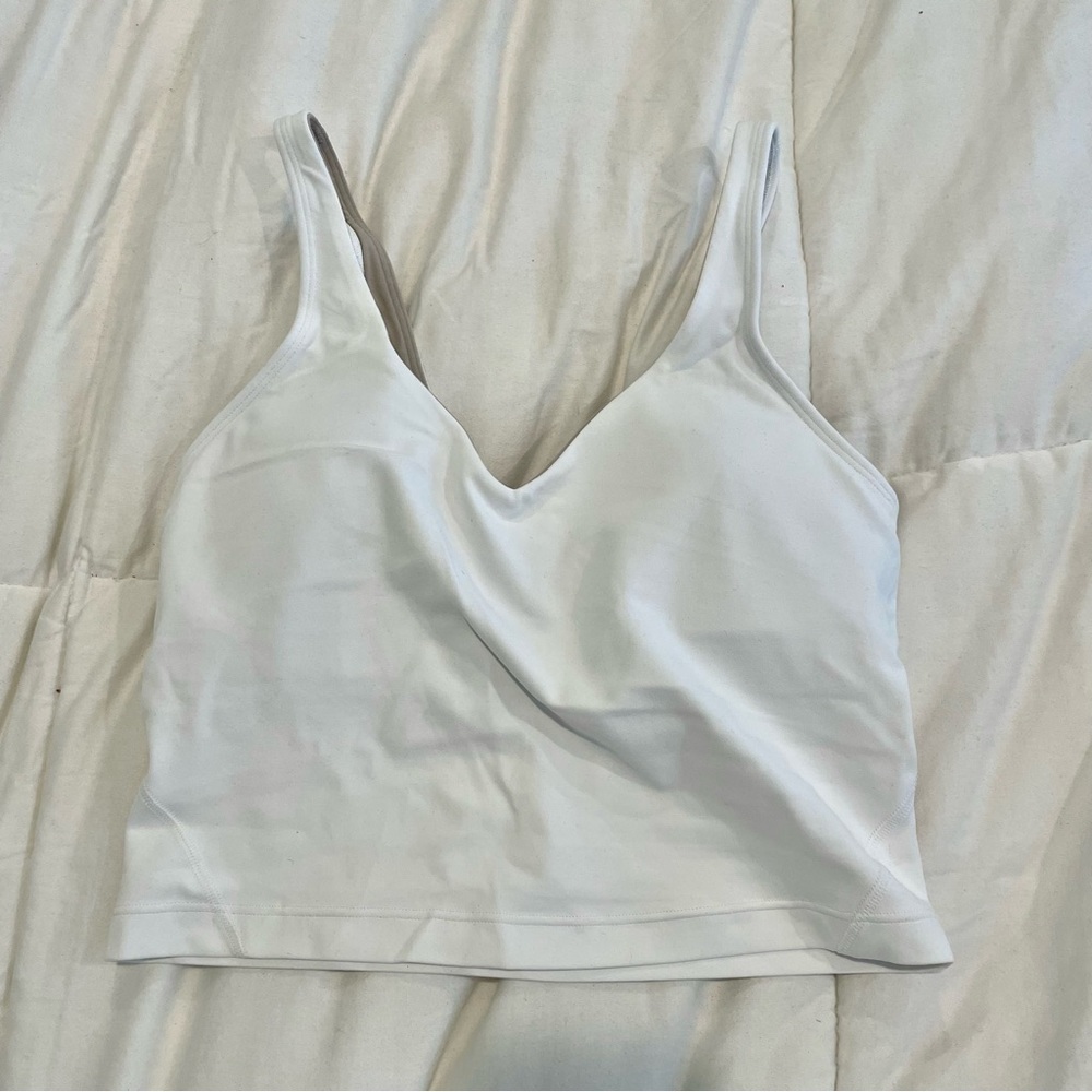 lululemon white align tank